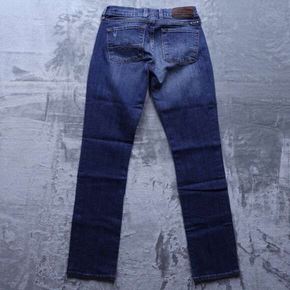 Lucky Brand Dark Blue Straight Leg Jeans - Picture 12 of 16
